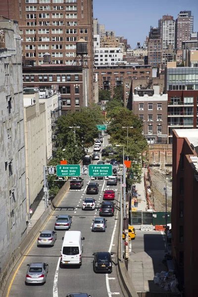 New York vue sur la rue — Photo