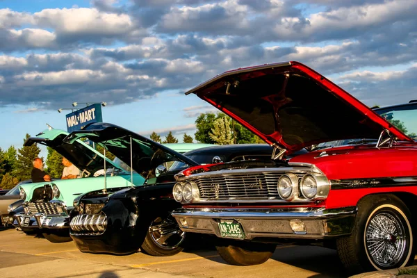 Burger King Classic Car show in Denver — Stockfoto