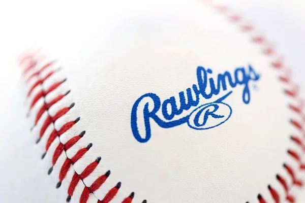 Detalles de pelota de béisbol — Foto de Stock