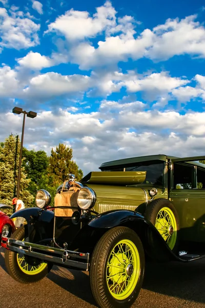 Burger King Classic Espectáculo de coches en Denver — Foto de Stock