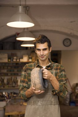 Atölye craftman portresi