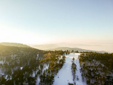 Divcibare, Sırbistan, havadan görünümü