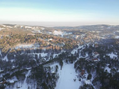 Divcibare, Sırbistan, havadan görünümü