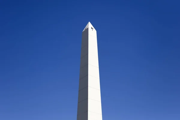 Detalle Del Obelisco Buenos Aires Argentina Monumento Histórico Nacional Erigido — Foto de Stock
