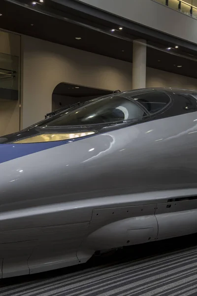 Primer Plano Del Tren Japonés Alta Velocidad — Foto de Stock