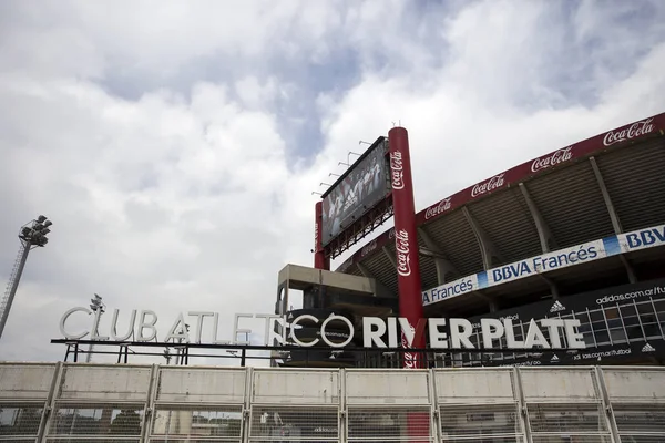 Buenos Aires Argentinien Januar 2018 Detail Des River Platte Stadions — Stockfoto