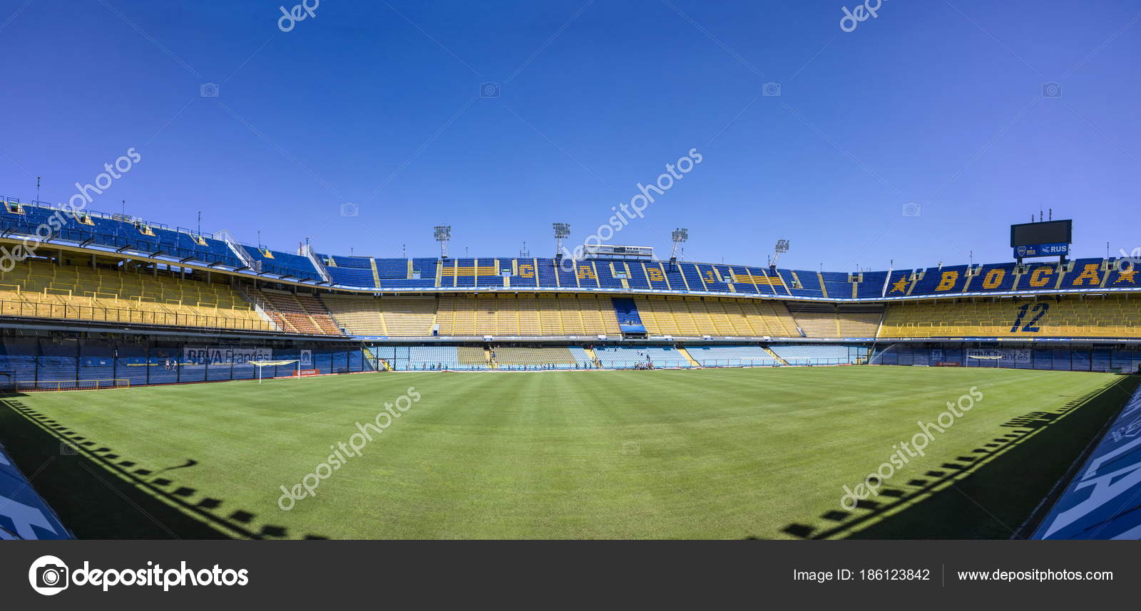 Buenos Aires Argentina January 18 Detail Bombonera Stadium Buenos Aires Stock Editorial Photo C Boggy22