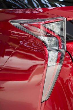 Belgrade, Sırbistan - 28 Şubat 2017: Belgrad, Sırbistan için Toyota otomobil detay. Toyota dünyalar 5 en büyük gelire göre şirketidir