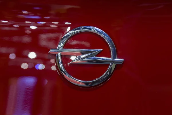 Bělehrad Srbsko Března 2017 Detail Opel Auto Bělehradě Srbsko Opel — Stock fotografie