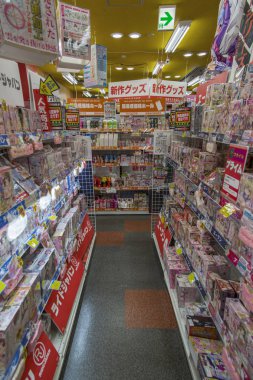 Kyoto, Japonya - 11 Ekim 2016: İç seks Shop: Kyoto, Japan.