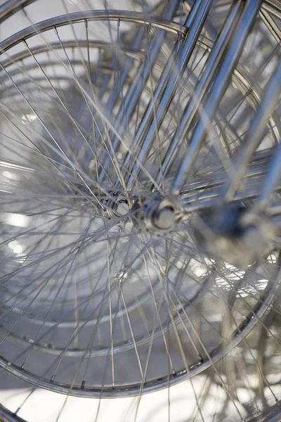 Buenos Aires Argentine Janvier 2018 Sculpture Toujours Bicyclette Boca Buenos — Photo