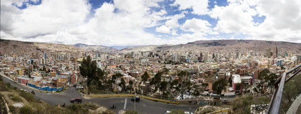 Paz Bolivia January 2018 Aerial View Paz Bolivia Capital Third — Stock Photo, Image