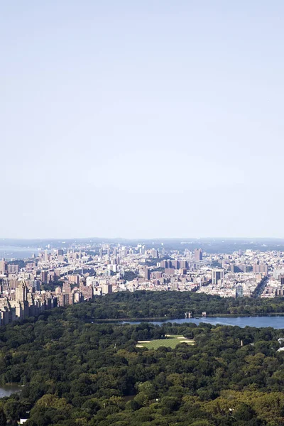 Luftaufnahme Vom Central Park New York City — Stockfoto