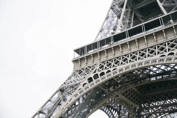 Nézd Eiffel Torony Párizs Franciaország — Stock Fotó