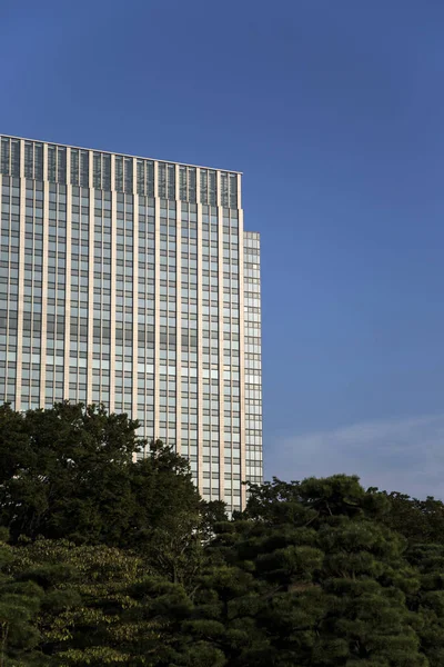 Zobacz Nowoczesnym Budynku Tokyo Japonia — Zdjęcie stockowe