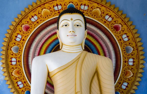 Докладно Devalaya Храм Wella Унаватуна Шрі Ланка — стокове фото