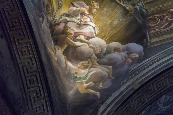 Parma Italien Februari 2018 Interiör Katedralen Parma Italien Det Viktig — Stockfoto
