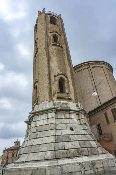 Widok Katedrę San Cassiano Mieście Comacchio Włochy — Zdjęcie stockowe