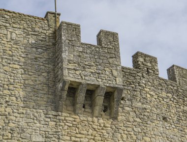 Cesta Mount Titano, San Marino üzerinde Kalesi, görüntüleme