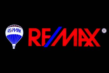 New York, Amerika Birleşik Devletleri - 28 Ağustos 2017: New York ayrıntı, Remax şirket. Bu 1973 kurulan Amerikan Uluslararası Emlak şirketidir.