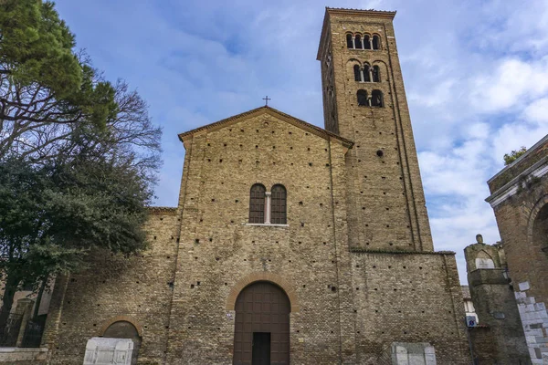 Vista Basílica San Francesco Ravenna Italia —  Fotos de Stock