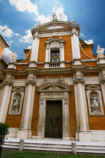 Detalhe Chiesa San Giorgio Modena Itália — Fotografia de Stock