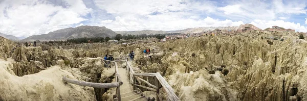 Formaciones Rocosas Del Valle Luna Bolivia — Foto de Stock