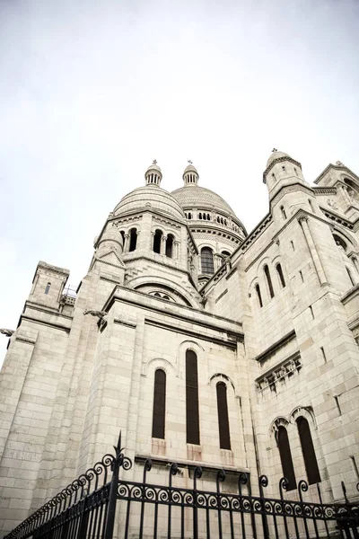 法国巴黎圣心大教堂详情 — 图库照片