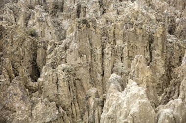 Kaya oluşumları Valle de la Luna Bolivya