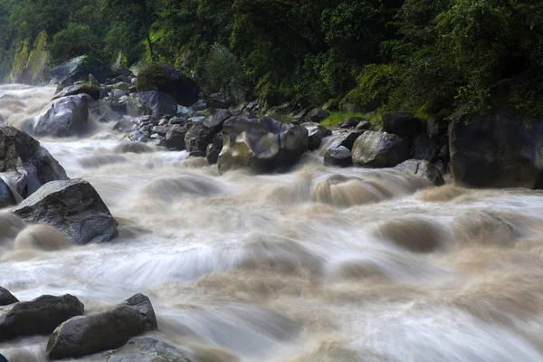 Wszystko Rzeki Urubamba Peru — Zdjęcie stockowe