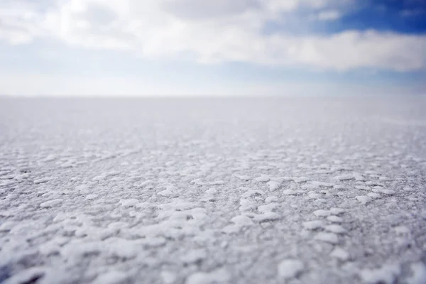 Vista Salar Uyuni Appartamento Sale Bolivia — Foto Stock