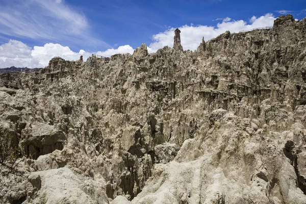 Formaciones Rocosas Del Valle Luna Bolivia — Foto de Stock