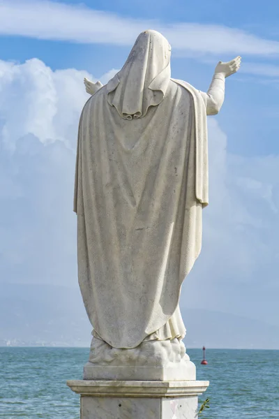Statua Santa Margherita Santa Margherita Ligure — Foto Stock