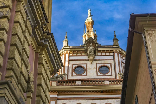 Купол Базилики Сан Джервасио Протазио Рапалло Италия — стоковое фото