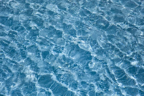 Vista Superficie Azul Del Mar Mediterráneo — Foto de Stock