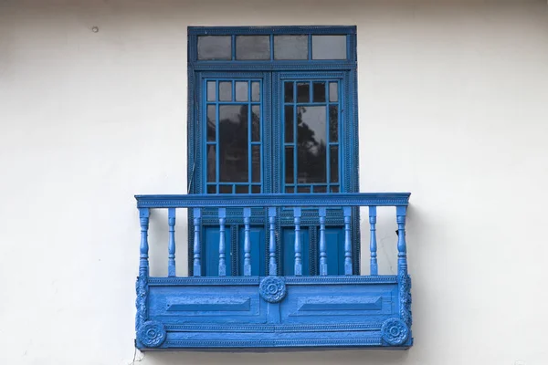 Вид Традиционного Окна Куско Перу — стоковое фото