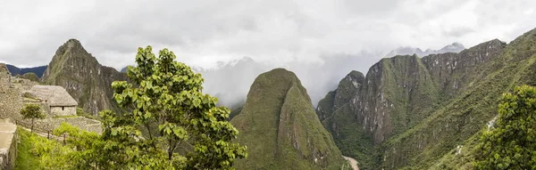 Dettaglio Della Cittadella Machu Picchu Inca Perù — Foto Stock