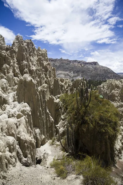 Kaya Oluşumları Valle Luna Bolivya — Stok fotoğraf