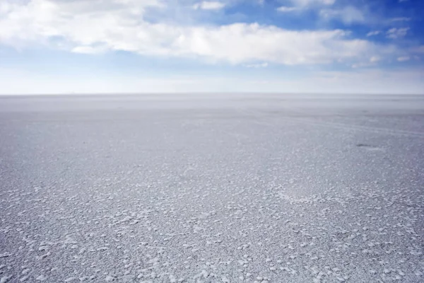 Vista Salar Uyuni Appartamento Sale Bolivia — Foto Stock