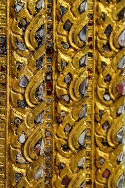 Bangkok, Tayland Kraliyet Sarayı Ayrıntı görünümünde kapatın