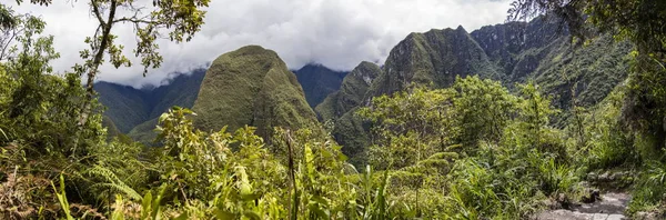 Dettaglio Della Cittadella Machu Picchu Inca Perù — Foto Stock