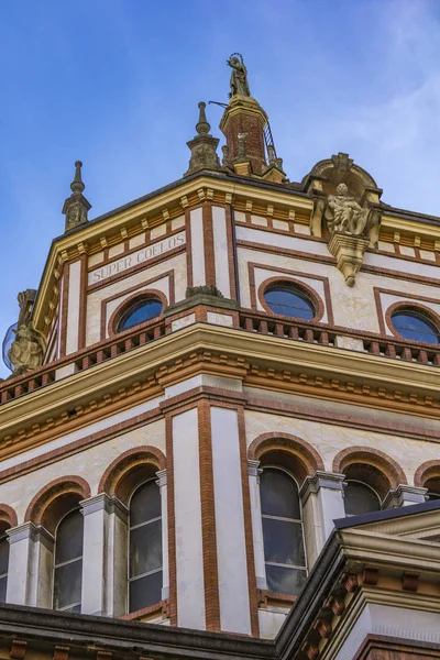 San Gervasio Protasio Rapallo Talya Için Bazilikanın Kubbe — Stok fotoğraf