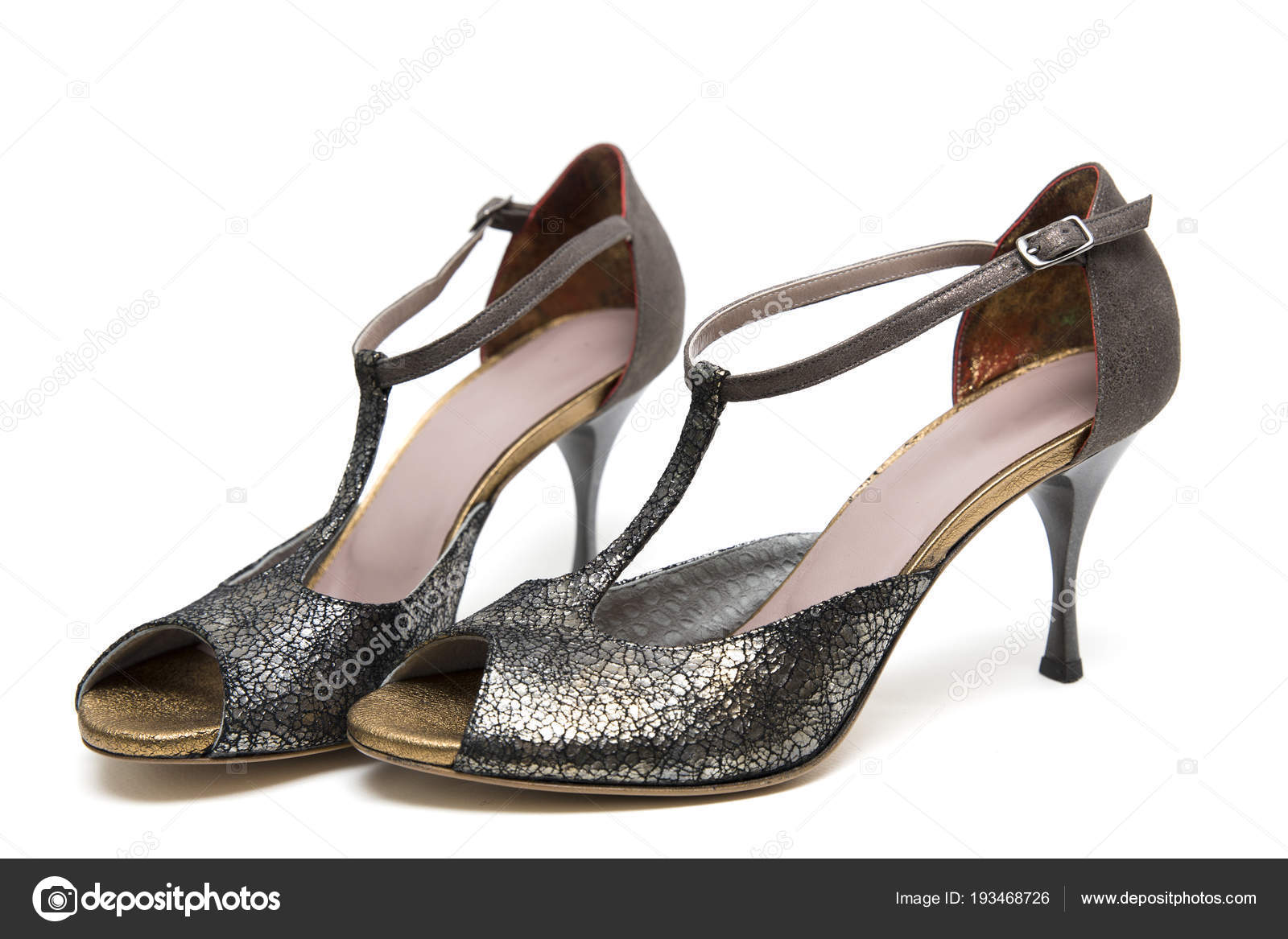 Sur Chaussures Femme Isolés Tango — Photographie Boggy22 Fond Blanc vqtfawq