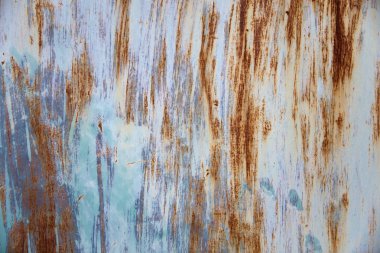 Paslı metal doku arka plan manzaraya kadar kapatın