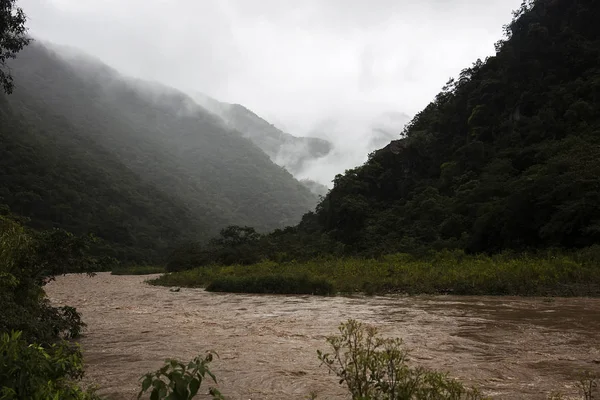 Detalle Del Río Urubamba Perú —  Fotos de Stock