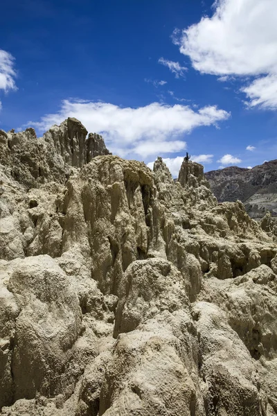 Rock Formations Valle Luna Bolivia — Stock Photo, Image