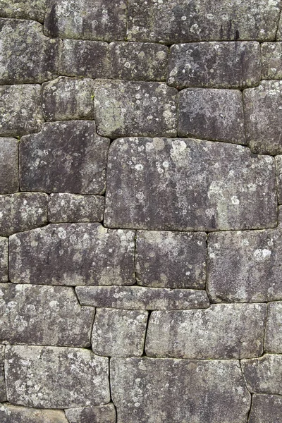 Closeup Detail Old Stone Wall — Stock Photo, Image