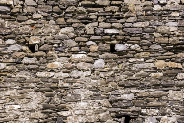 Close Oude Stenen Muur Textuur — Stockfoto