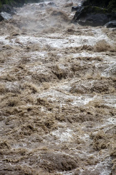 Detalle Del Río Urubamba Perú — Foto de Stock