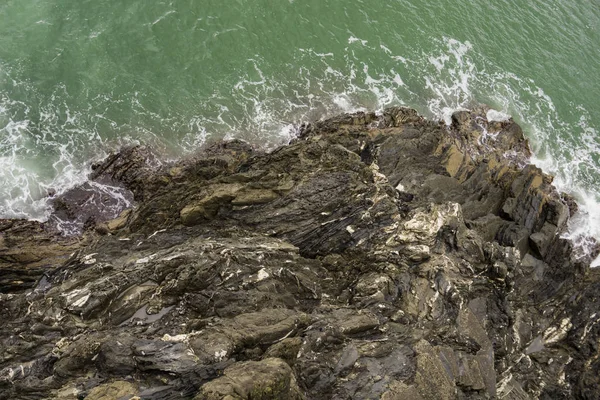 Скелястий Берег Лігурійське Море Чінкве Терре Італія — стокове фото